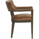 Brylea Brown / Shalimar Tobacco Leather Dining Armchair